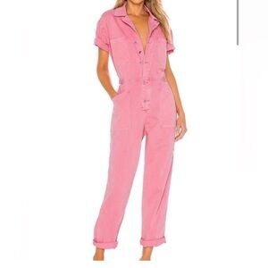 Pistola Pink Women's Jeans Overalls
